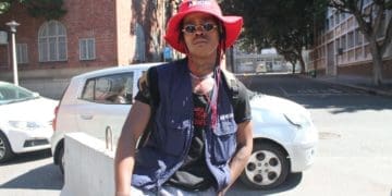 Athabile Bameli who has started his own line of clothes. Picture : Tebogo Mokoena