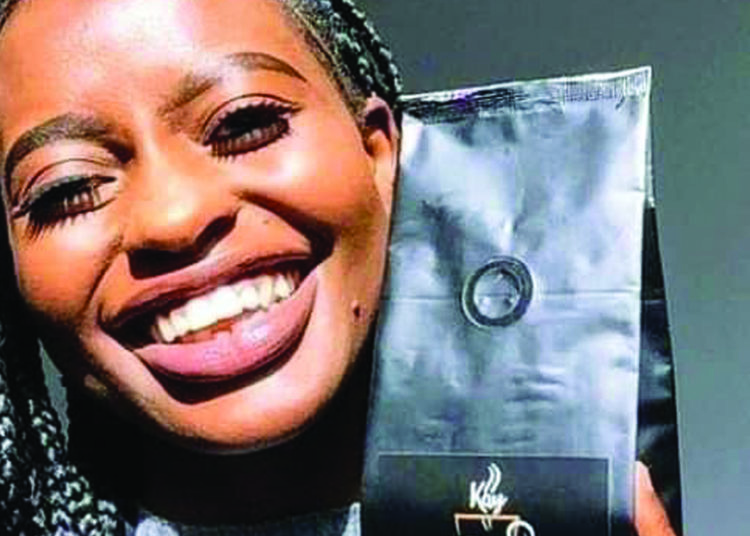Katlego Komana the founder of Kay Coffee and Kay Wine