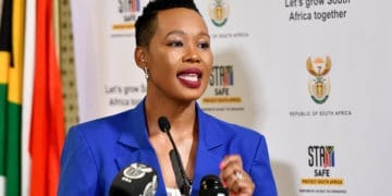 Small business development minister Stella-Ndabeni-Abrahams