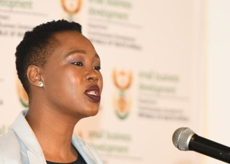 Minister Stella Ndabeni-Abrahams