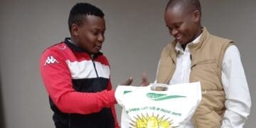 Onkabetse Mokgweetsi and his cousin, Tshepiso Jantjies, who founded Kgora Brands