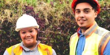 Beryl Leonard and her son Tyler who both started National Liquid Rubber