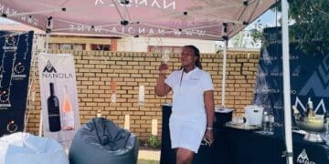 Silindile Zuma of
Nanola Wine