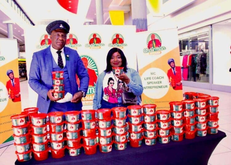 Irvin Sydney Mashele's delicious atchar