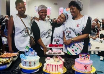 Women attending Zenzele Baking Academy workshop