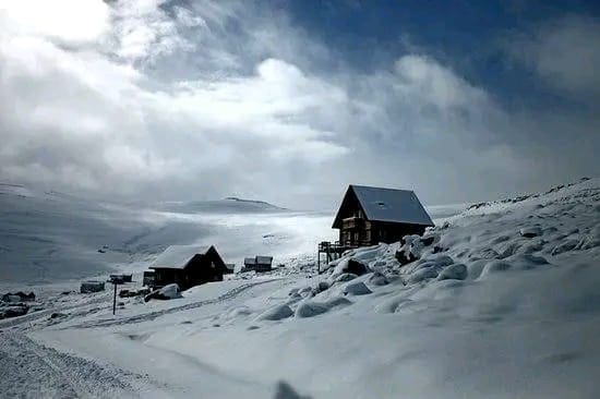 Snowy Lesotho mountains welcome tourists from around the world
