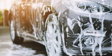 Varsity student Owethu Ndzabe has opened a car wash