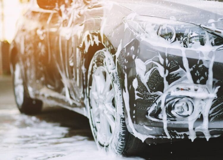 Varsity student Owethu Ndzabe has opened a car wash