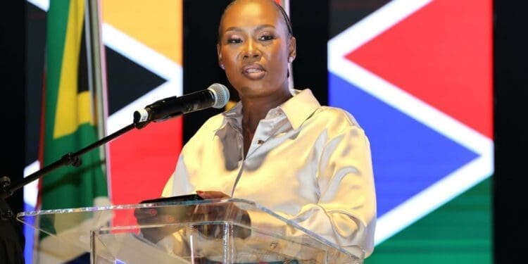 Minister of Small Business Development Stella Ndabeni-Abrahams says the LED declaration will cut red tape, improve funding access and support SMEs amid rising costs and weak growth.