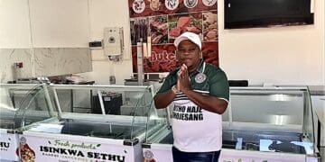 Founder Sibusiso Ntsele says township communities must move beyond selling generic supermarket products and begin producing locally manufactured food.