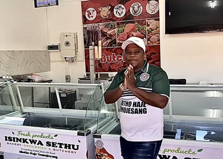 Founder Sibusiso Ntsele says township communities must move beyond selling generic supermarket products and begin producing locally manufactured food.