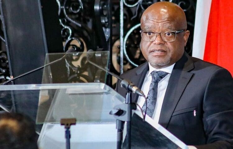 Johannesburg Mayor Dada Morero outlines economic and infrastructure plans during the 2026 State of the City Address.