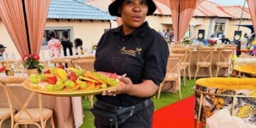 Poultry farmer and catering entrepreneur Sharon Ramoganyane from Ga Maila Mapitsane village in Sekhukhune, Limpopo, runs two successful businesses