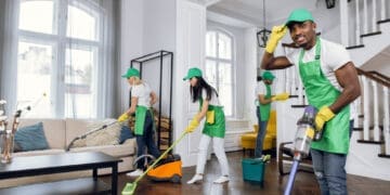 South Africa’s cleaning services industry is becoming one of the country’s most dynamic service sectors. Photo. https://scrubnbubbles.com/