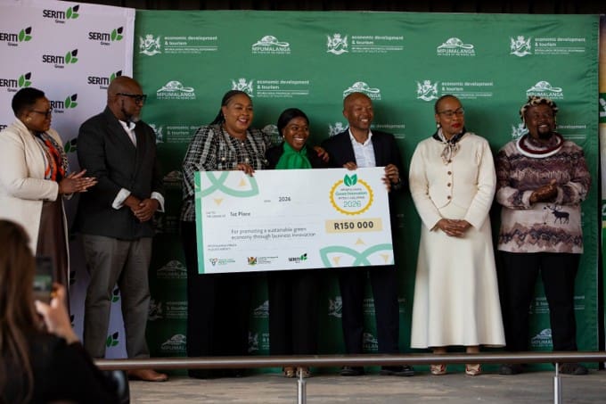 Ma Flo Farm owner Karabo Ngobeni says the R150 000 prize will help the Emalahleni-based agricultural business invest in irrigation, fencing and shade-net infrastructure to expand production.