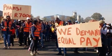 About 6,043 workers are participating in the strike, according to Food and Allied Workers’ Union (FAWU). Photo. FAWU\Facebook