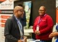 City of Joburg Executive Mayor Dada Morero interacts with attendees of the Gauteng Spaza Shop and Informal Traders Expo. Photo. City of Joburg