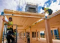 Deputy Minister John Steenhuisen said timber construction can support innovation, local production and employment while reducing construction time and costs. Photo: Sourced