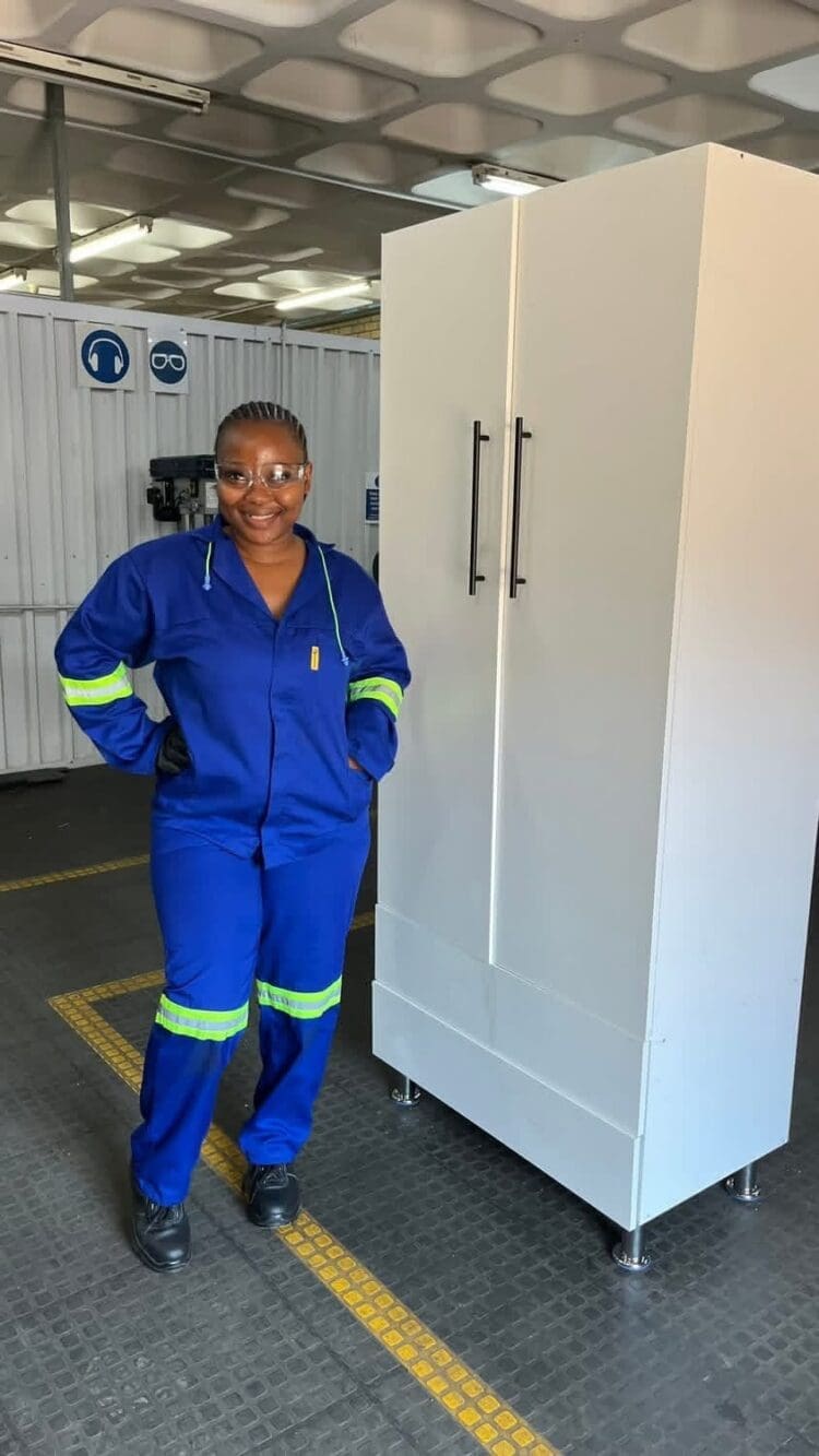 Esethu Mashobane is carving a niche in a male dominated industry
