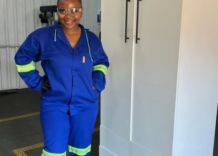 Esethu Mashobane is carving a niche in a male dominated industry