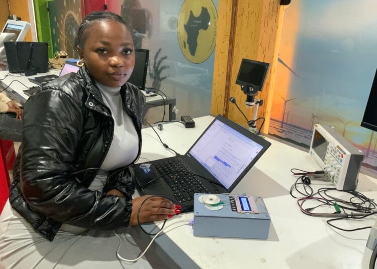Young tech entrepreneur Lerato Mokoena is developing PulseLogic to improve patient management and healthcare processes.