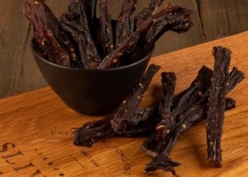 Biltong is gaining popularity in international markets as demand grows for high-protein, dried meat snacks. Photo: Slivers