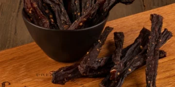 Biltong is gaining popularity in international markets as demand grows for high-protein, dried meat snacks. Photo: Slivers