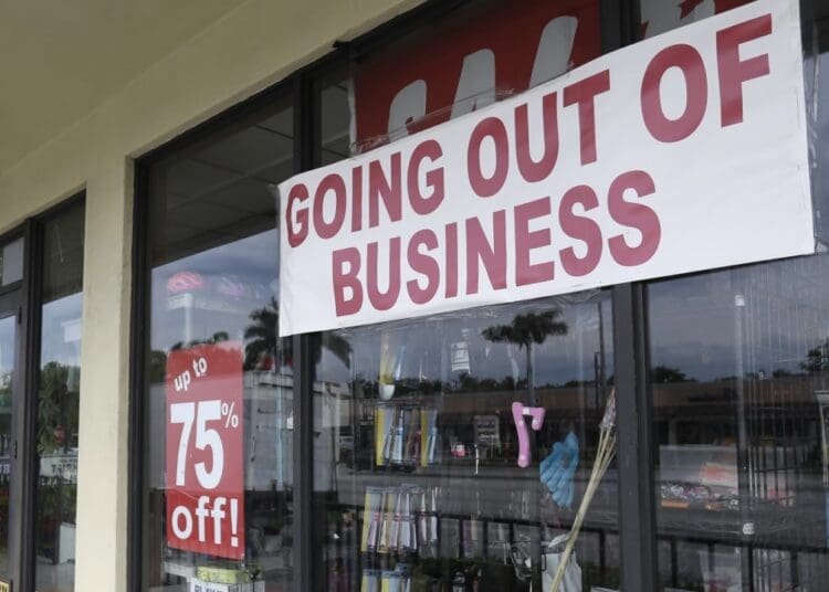 South Africa recorded 1,828 business liquidations from January to August 2026.
Photo: WSJ