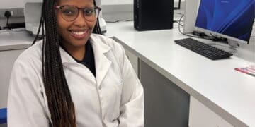 Kelebogile Modikwe is helping turn waste into opportunity through OrganoBoost, a soil enhancer made partly from pondweed removed from South Africa's waterways