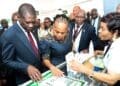 Deputy President Paul Mashatile with Limpopo Premier Dr Phophi Ramathuba and LEDET MEC Dr Tshitereke Matibe at the Limpopo Investment Conference near Polokwane on Thursday.