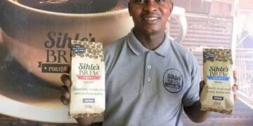 Sihle Magubane of Sihle's Brew secured partnerships with major retailers. Photo. Supplied